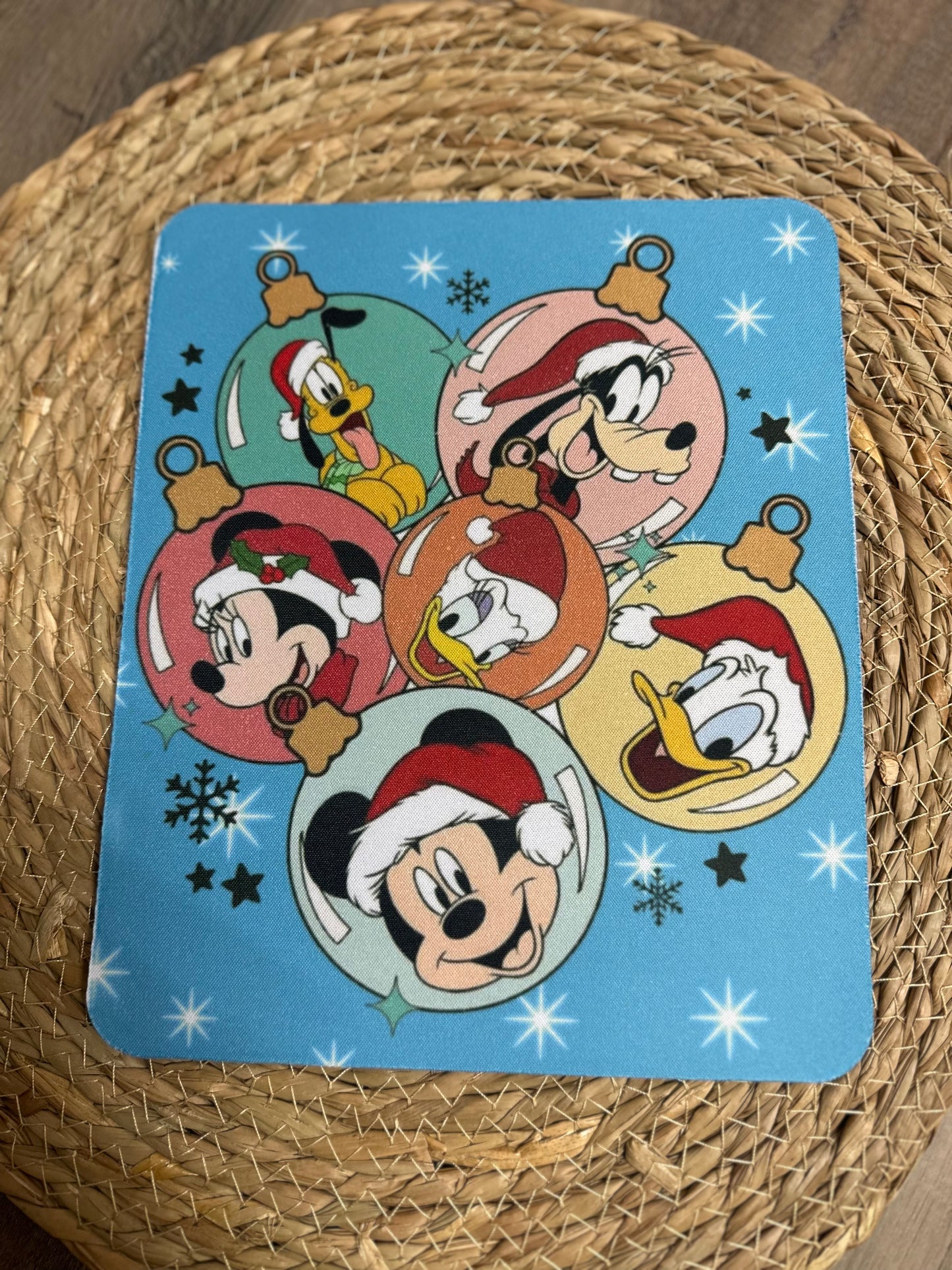 Character holiday mouse pad