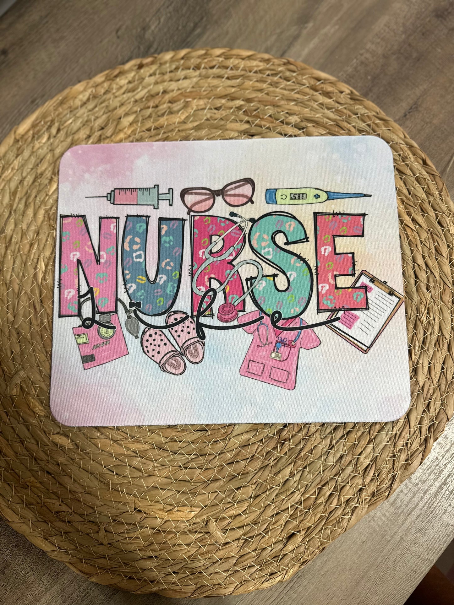 Nurse mouse pad