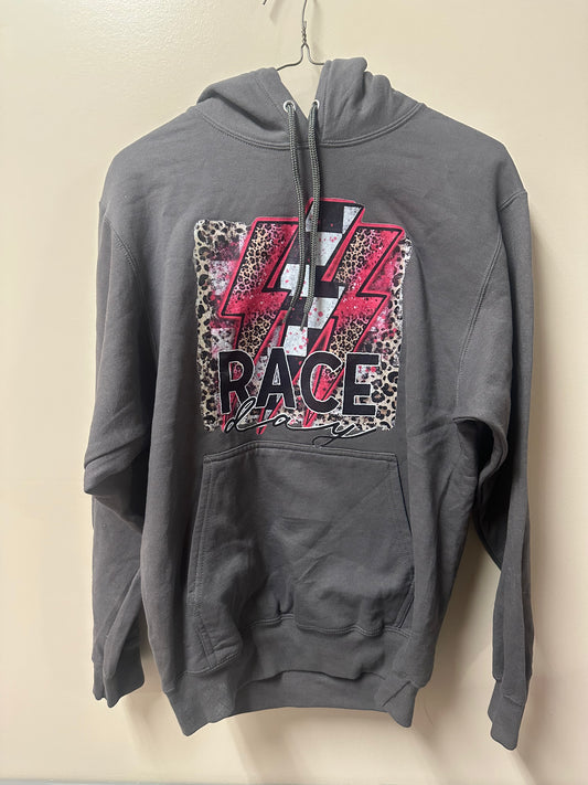 Adult small race day hoodie