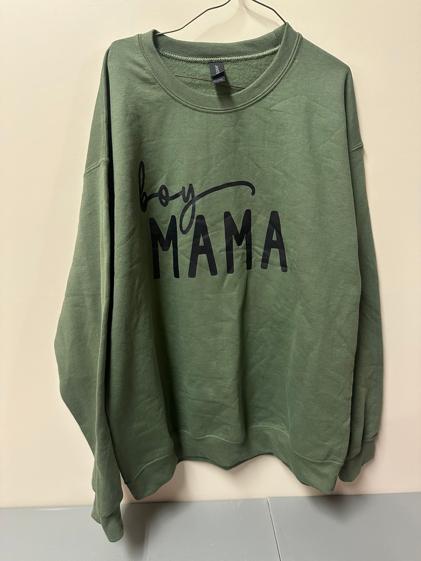 Adult large boy mama sweatshirt