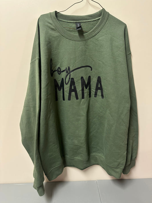 Adult large boy mama sweatshirt