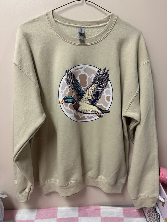Adult large duck sweatshirt