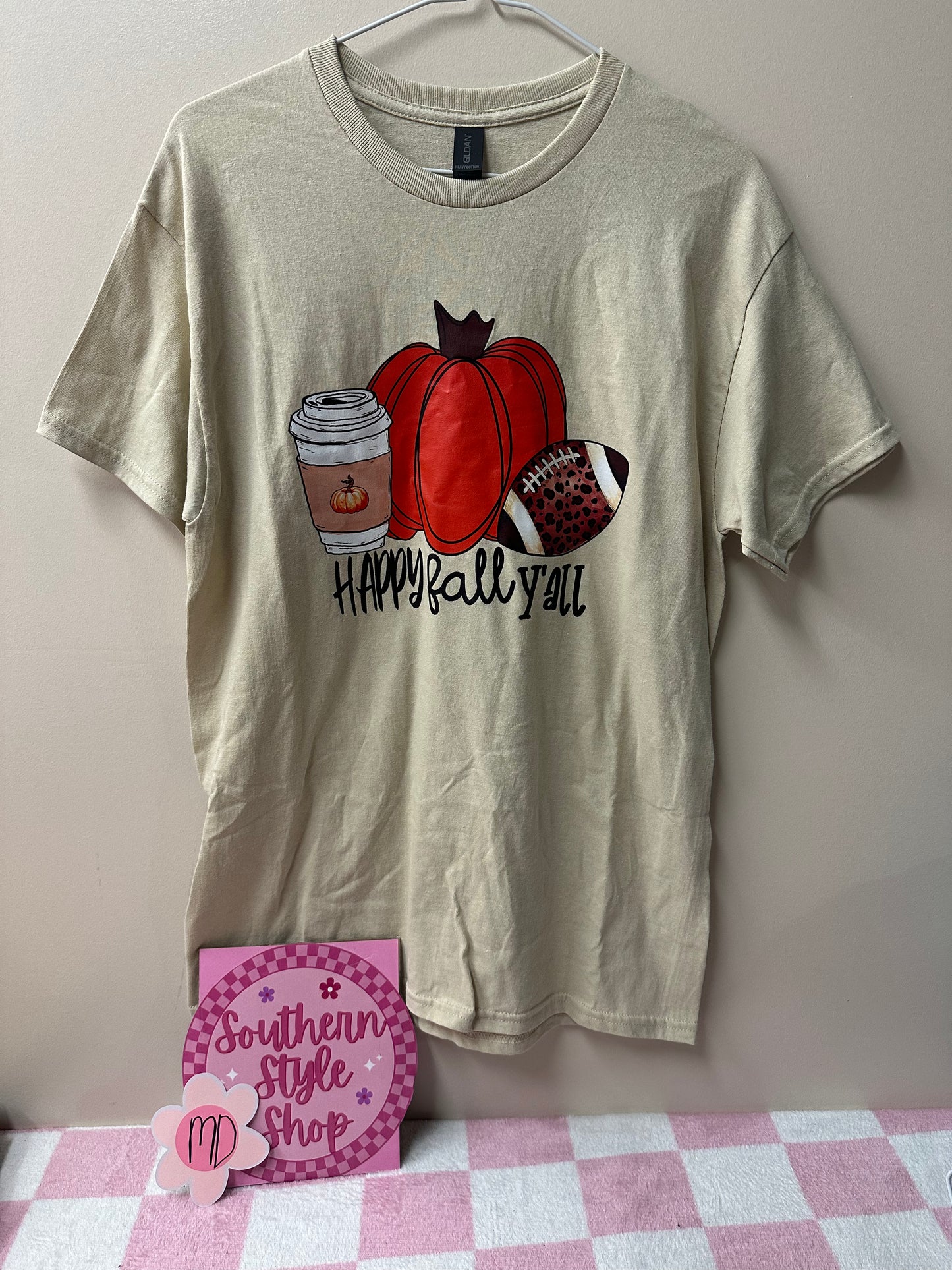 Adult medium fall yall tshirt