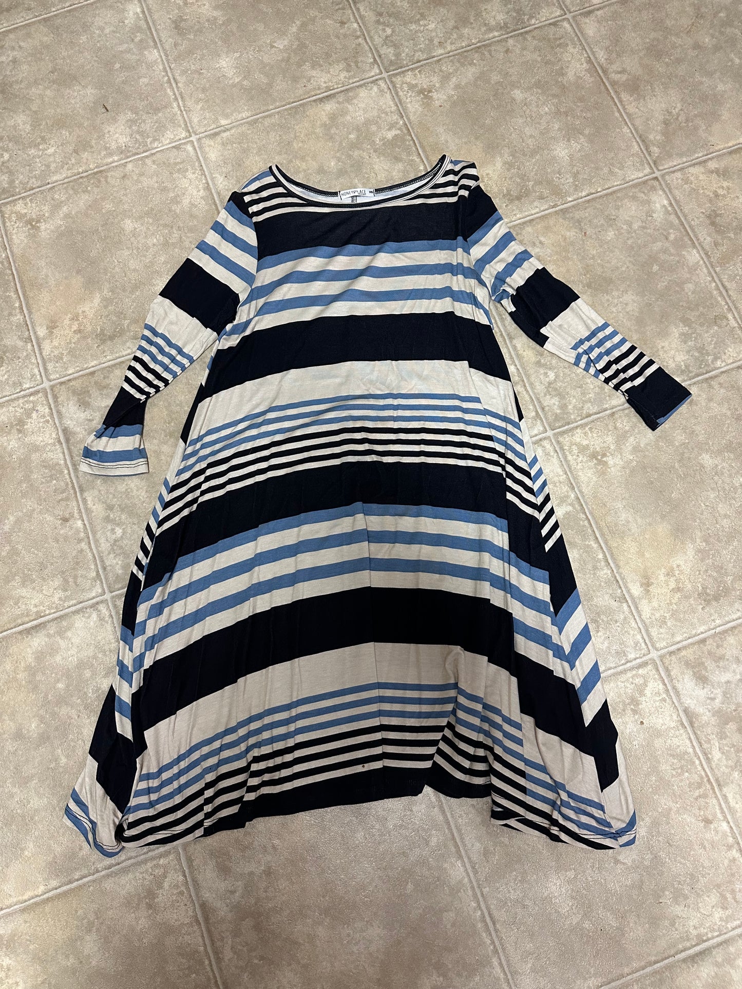 Women's XS striped dress