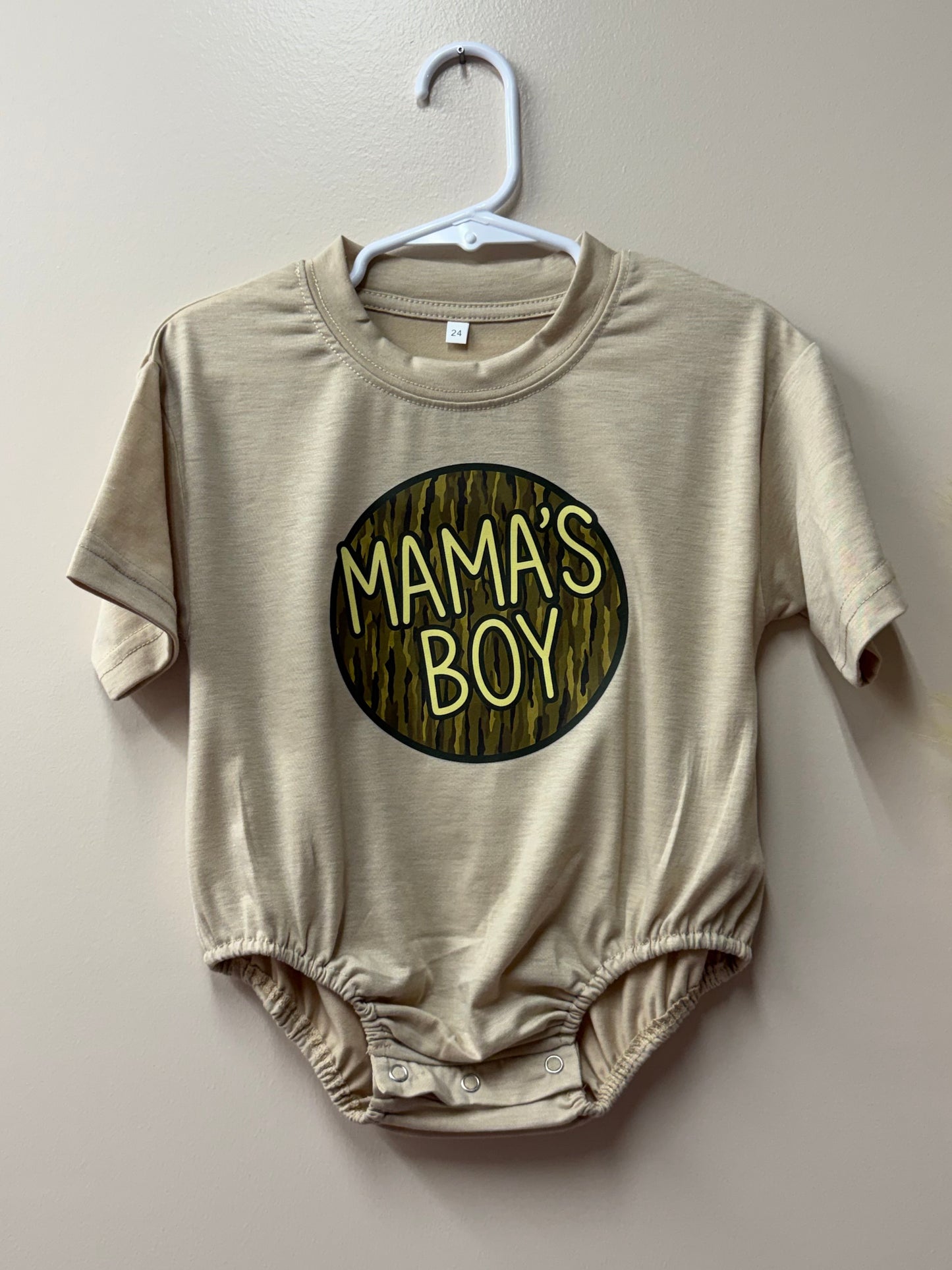 Mama's Boy Graphic Onesie - 18/24m