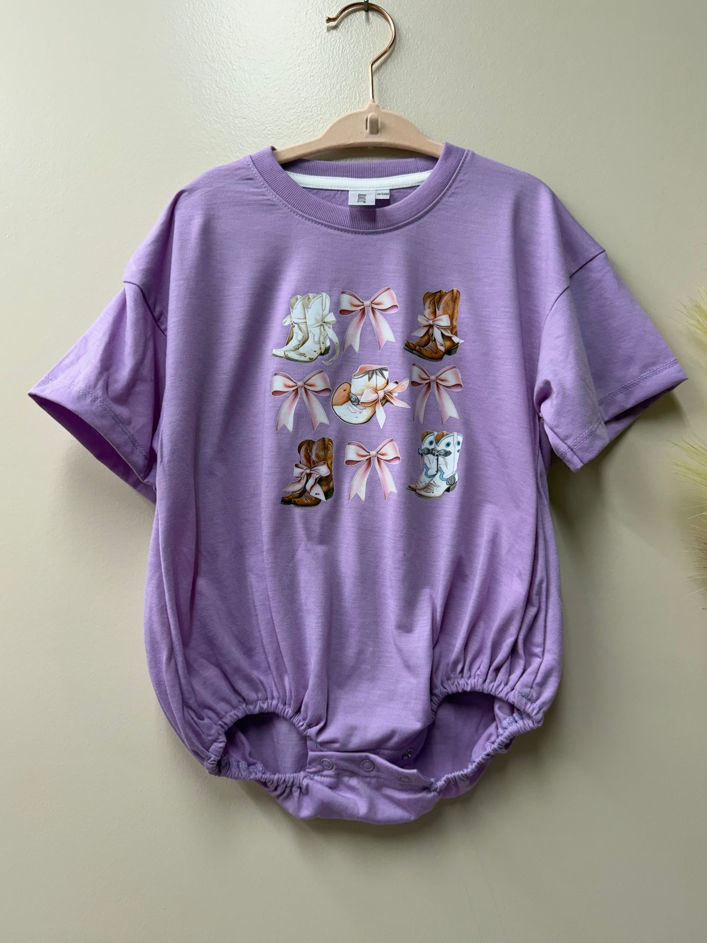 Cowgirl coquette Graphic Onesie - 18/24m