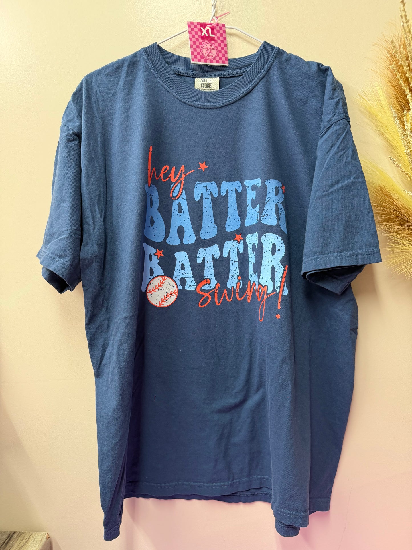 Adult xl batter swing shirt