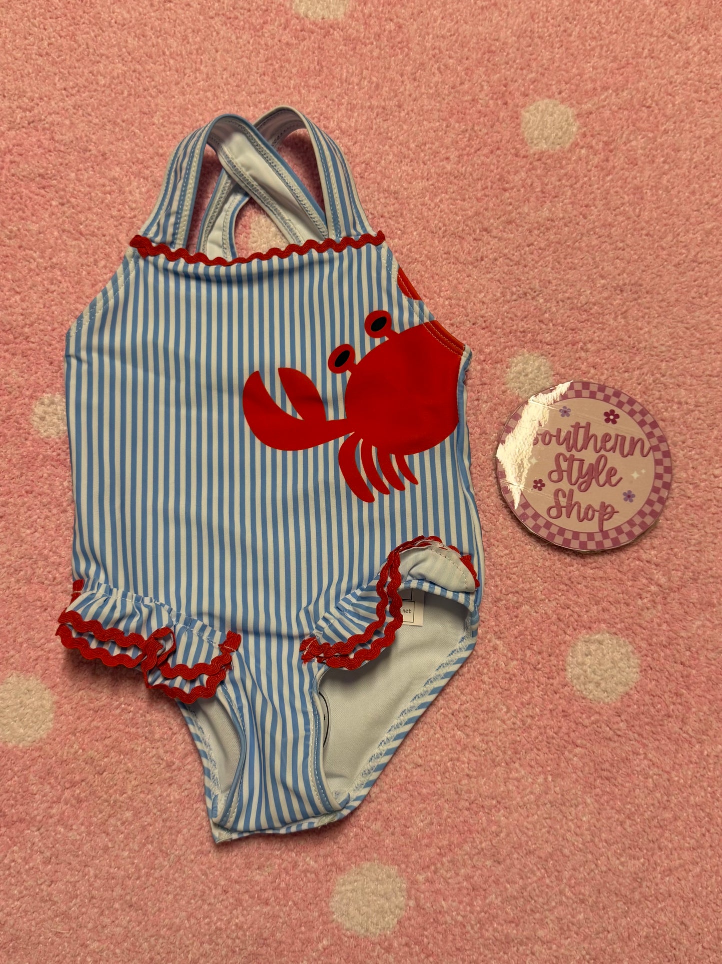 Crab swimsuit – 18/24m