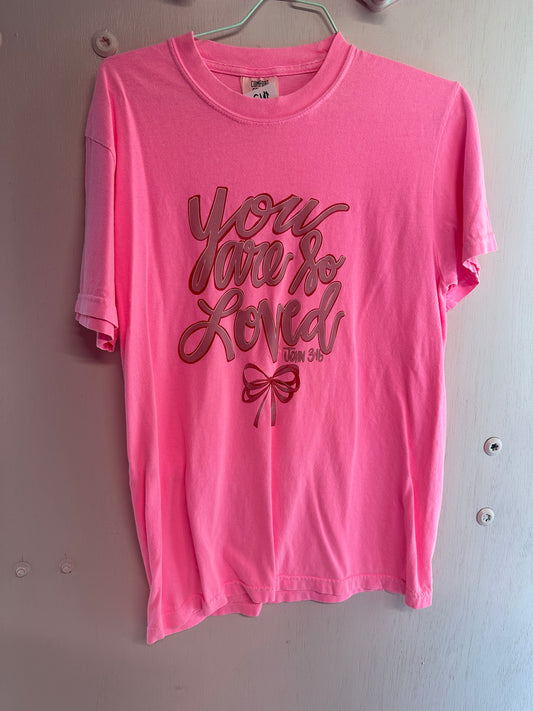 Adult so loved tshirt