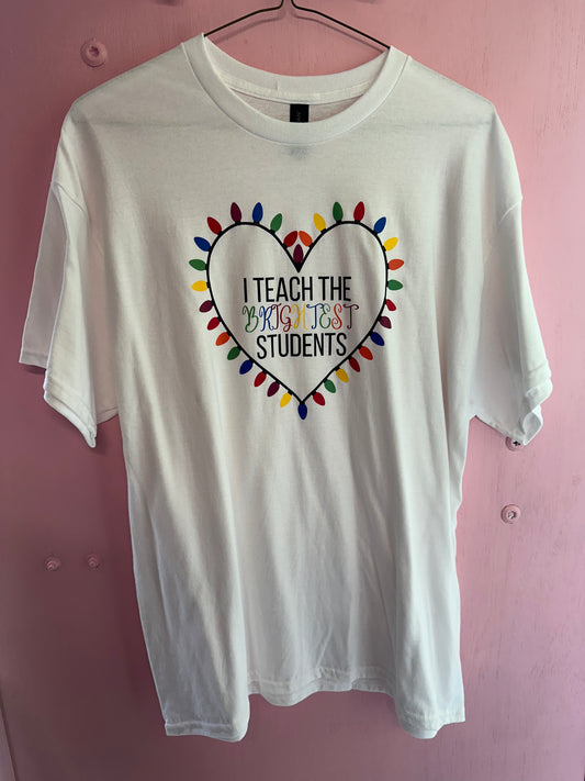 Adult xl brightest students tshirt