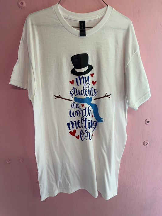 Adult medium melt for students tshirt