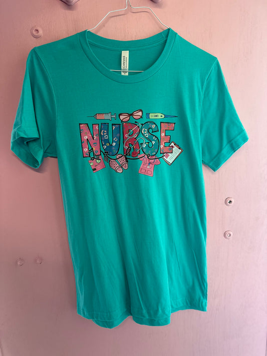 Adult medium nurse tshirt