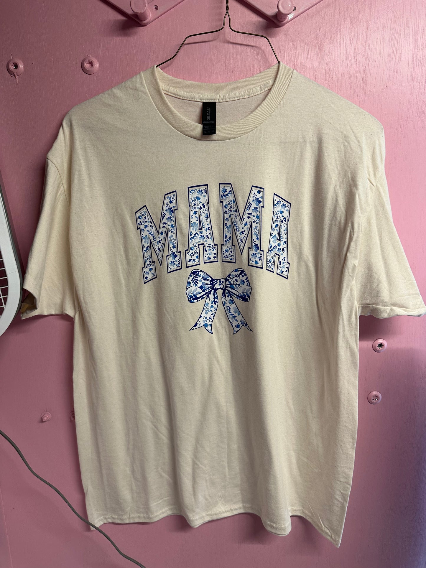 Adult xl blue mama tshirt