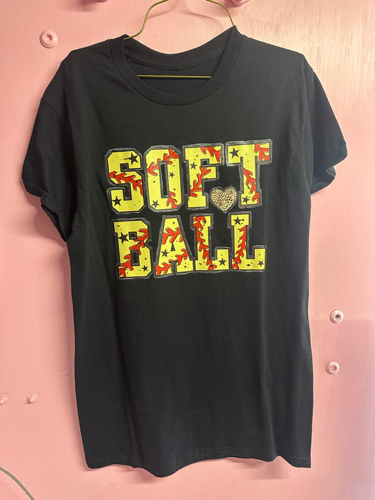 Adult small softball tshirt