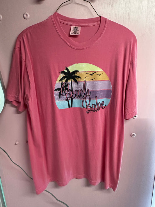 Adult xl beach babe tshirt