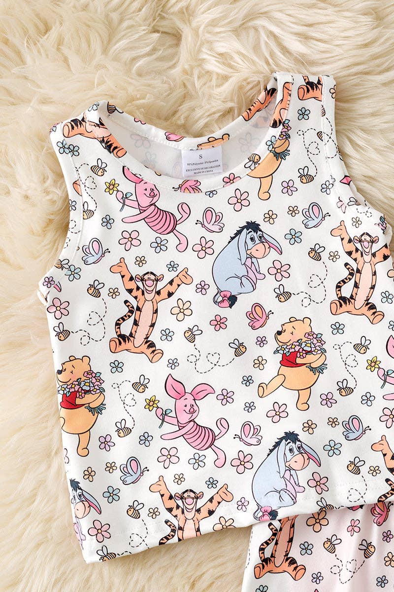 Character printed top & skort. OFG52573 AMY