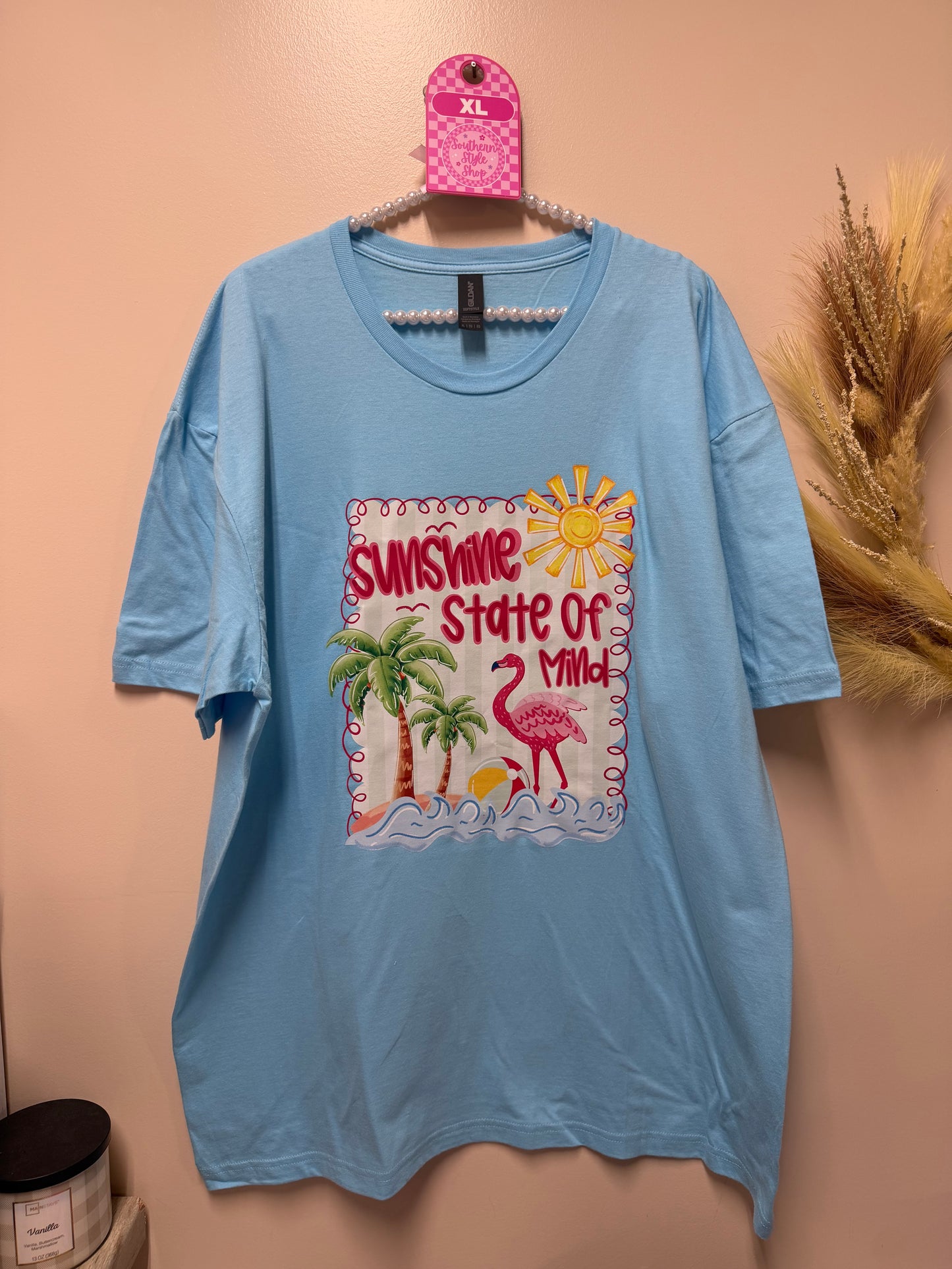 Adult xl sunshine state of mind tshirt