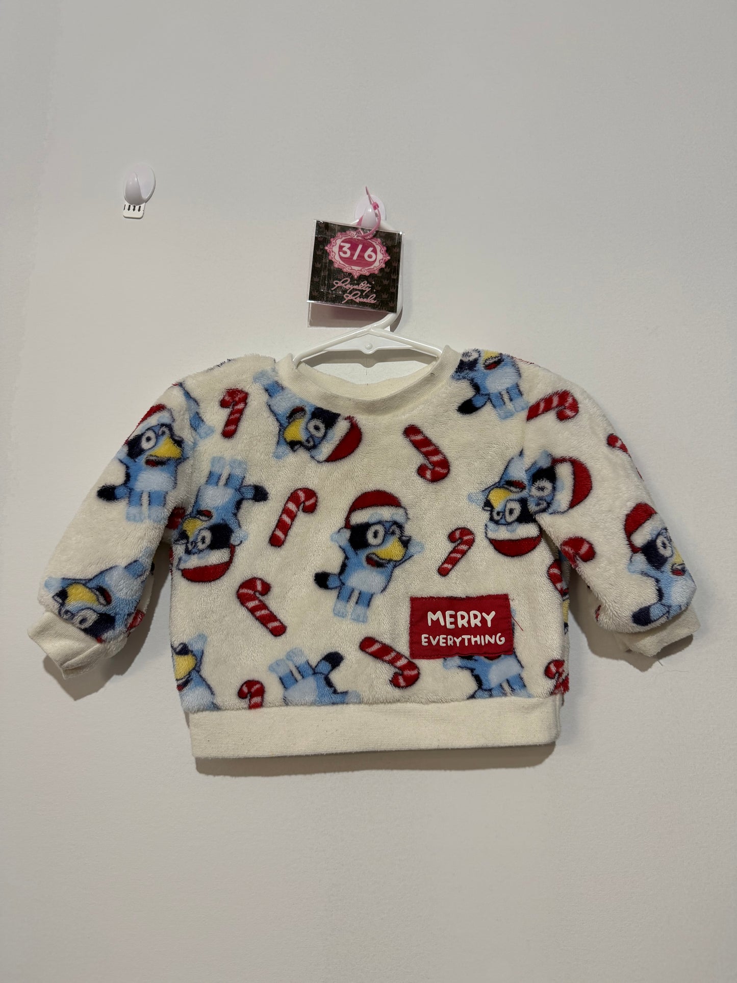 3/6m bluey pullover
