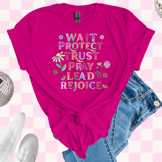 Protect rejoice tshirt