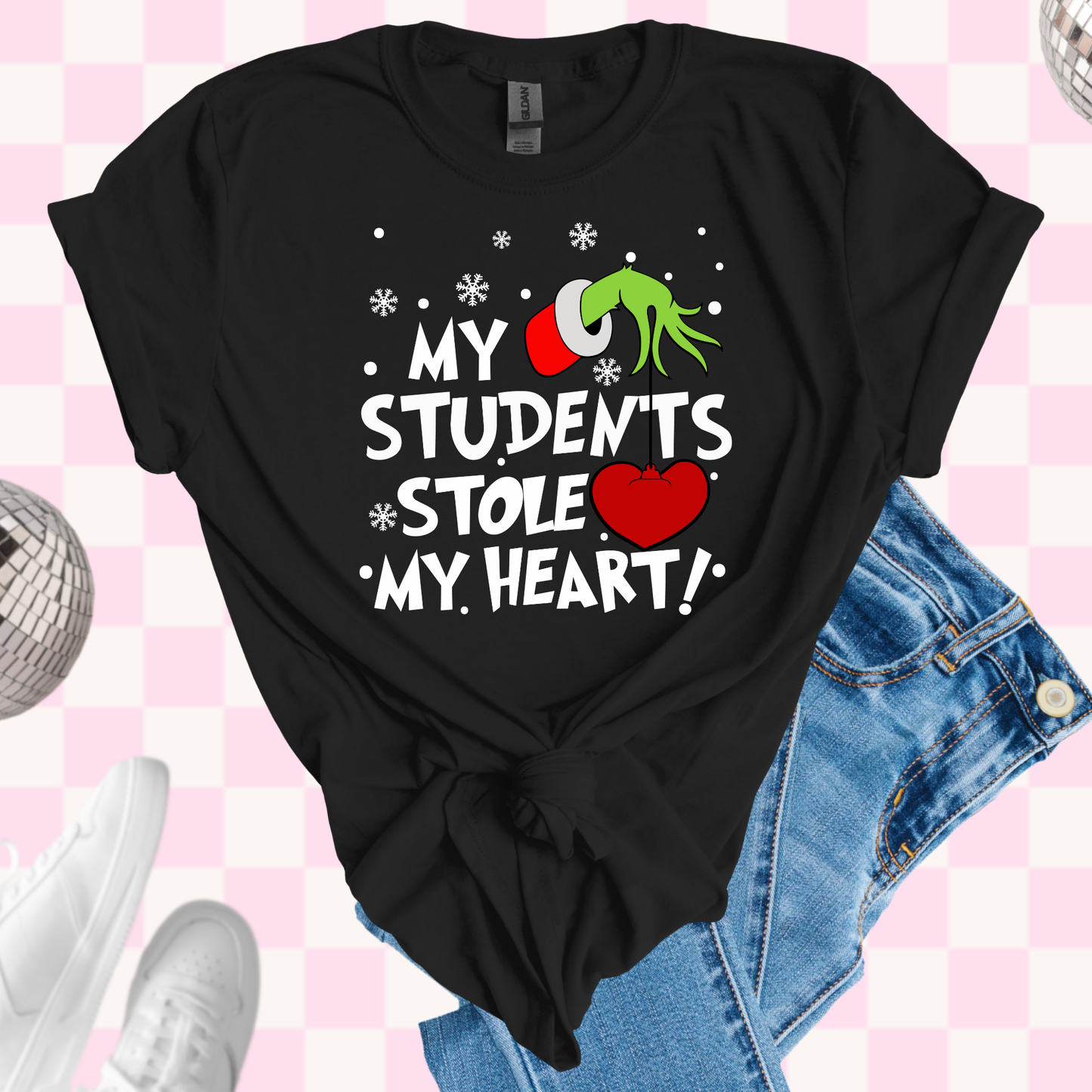Student's stole my heart shirt