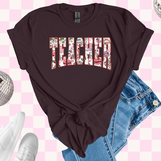 Holiday teacher shirt