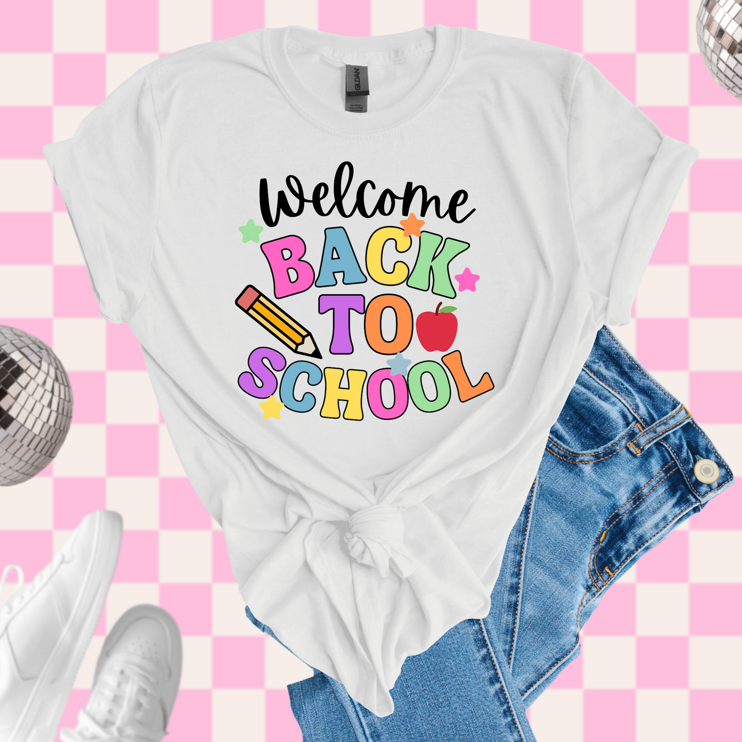 Welcome back to school tshirt