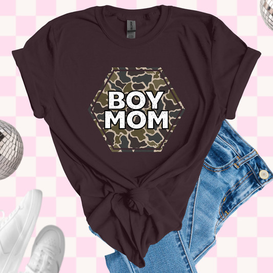 Boy mama shirt