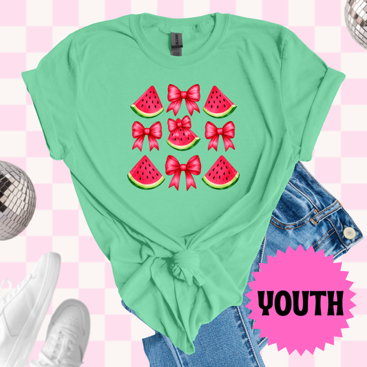 Watermelon coquette shirt