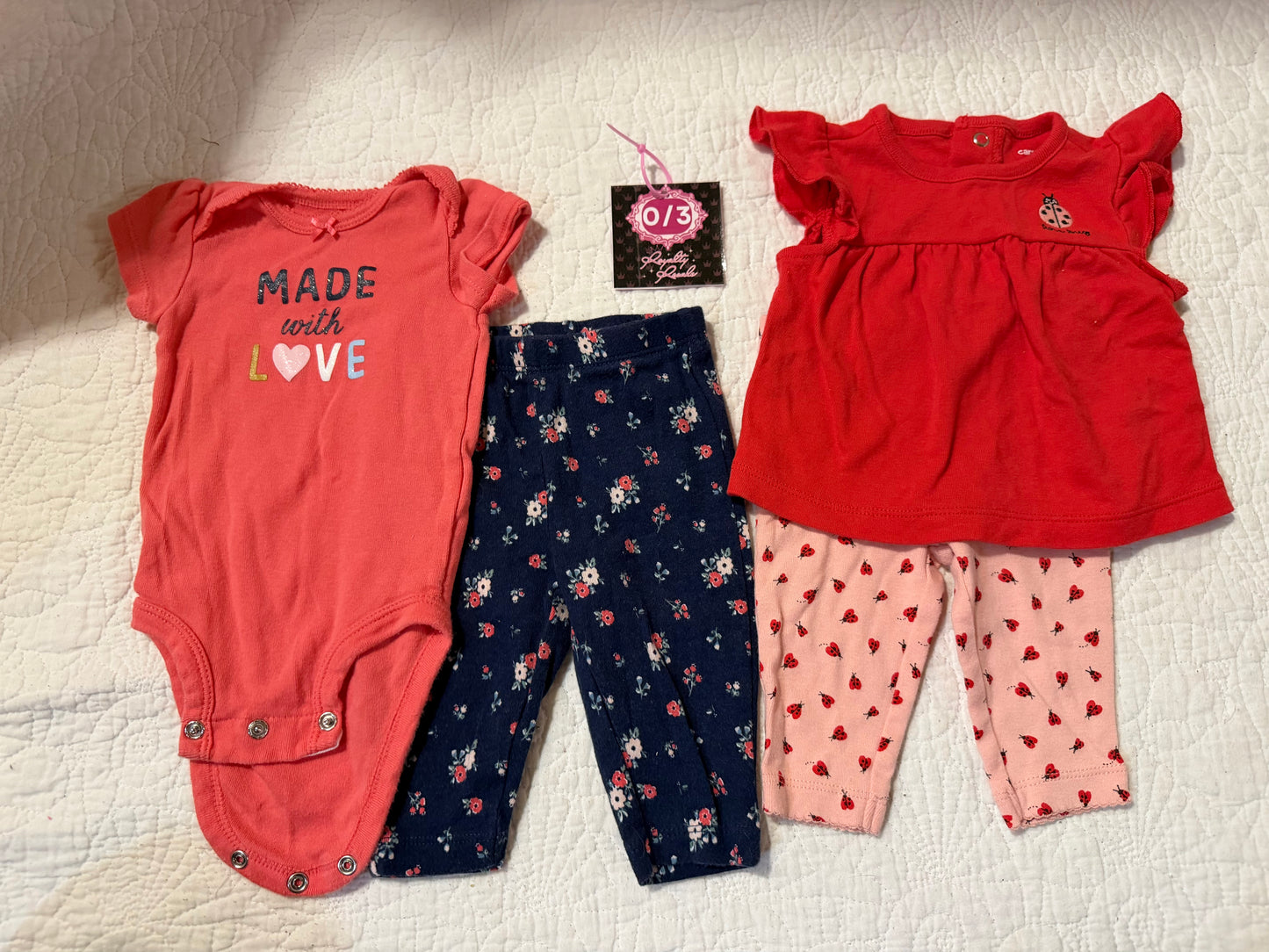0/3m 2 outfits