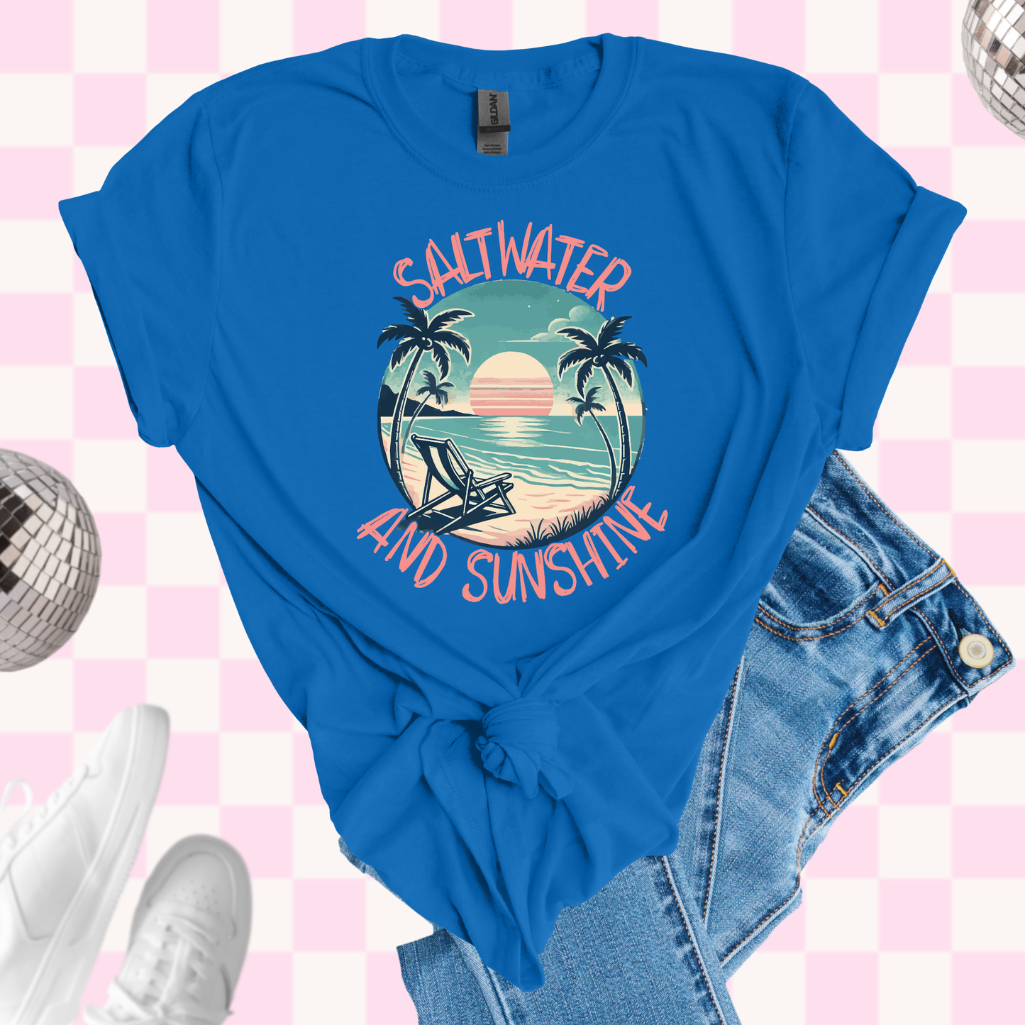 Saltwater & sunshine tshirt