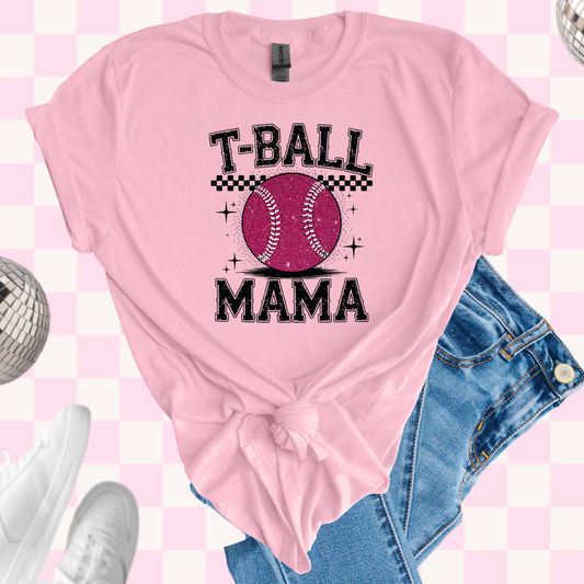 T-ball mama shirt