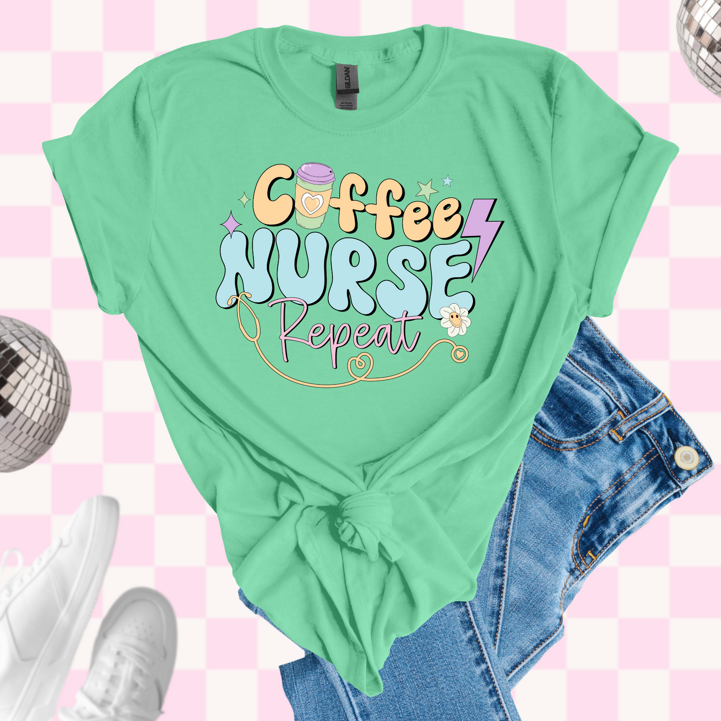 Coffee, nurse, repeat shirt