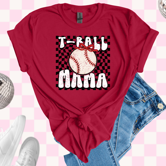 T-ball mama shirt