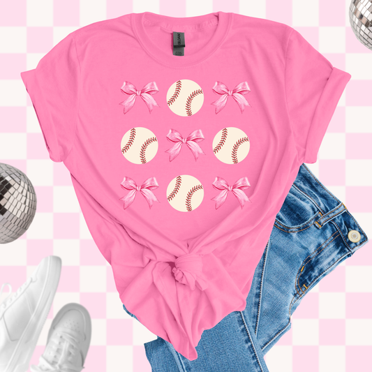 Coquette baseball tshirt