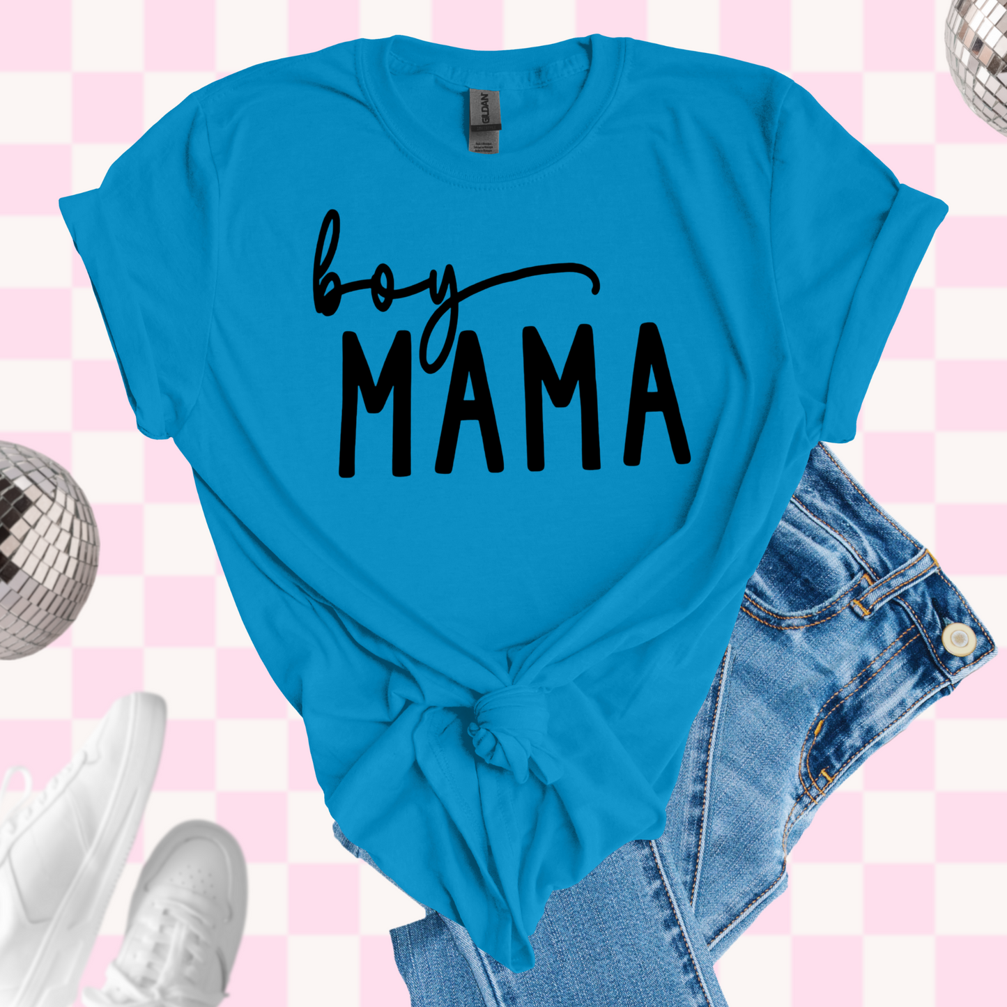 Boy mama tshirt