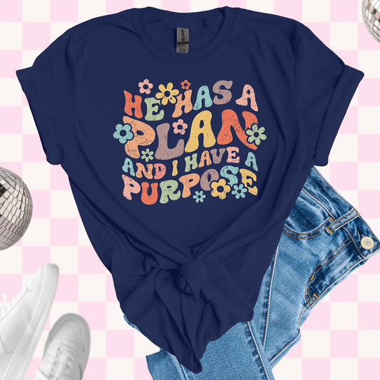 Plan & purpose tshirt