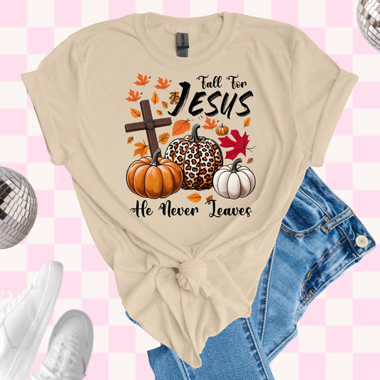Fall for Jesus tshirt
