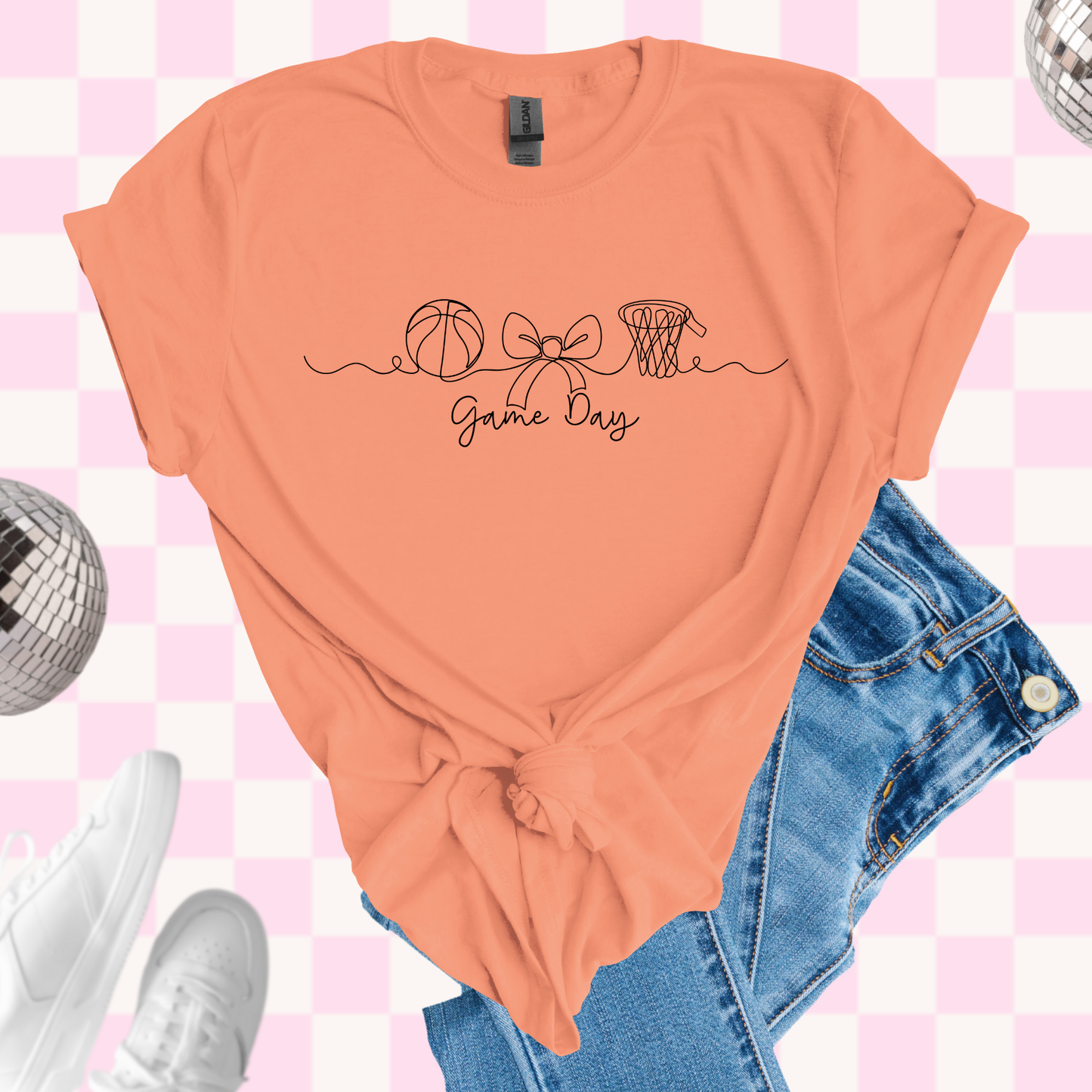Basketball game day tshirt