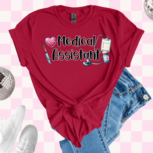 Medical assissant shirt