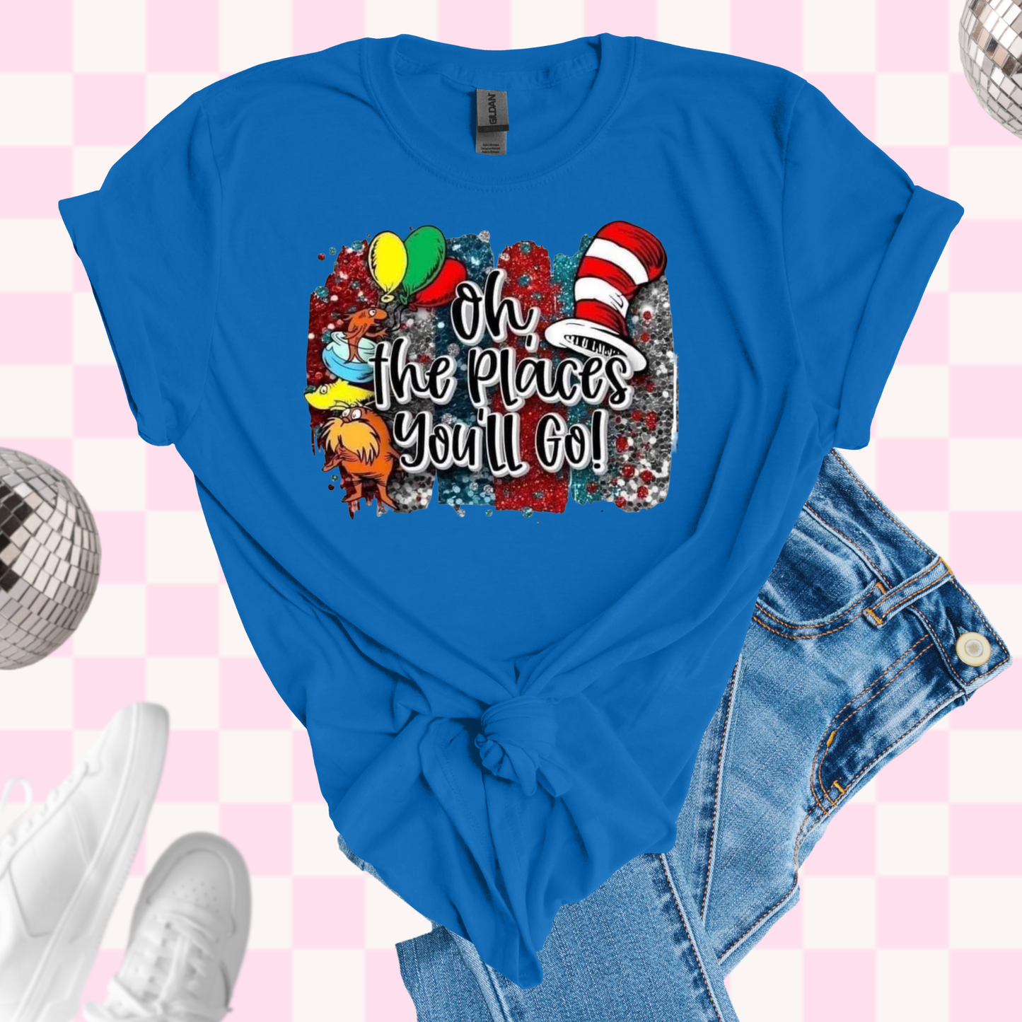 The places you'll go tshirt