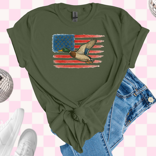 USA duck tshirt