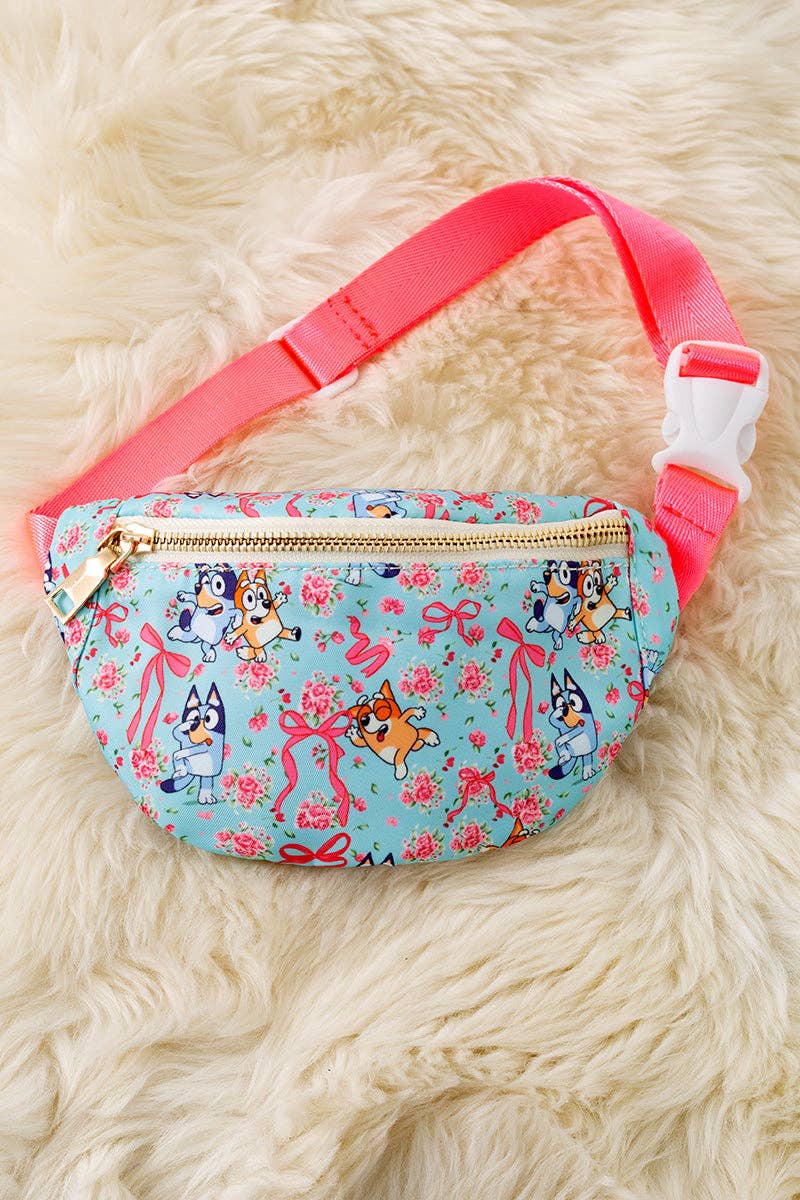 9"X5" Multi-printed character bags.