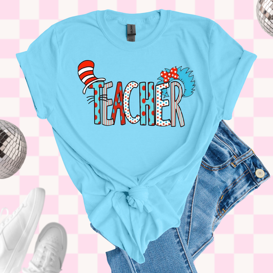 Seuss teacher tshirt