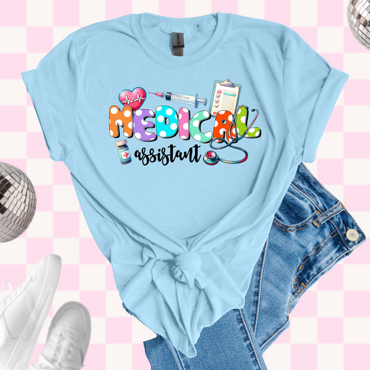 Medical assistant shirt
