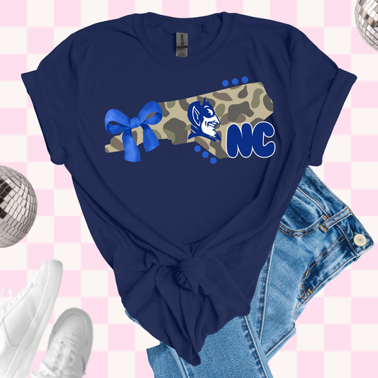 Duke camo state shirt