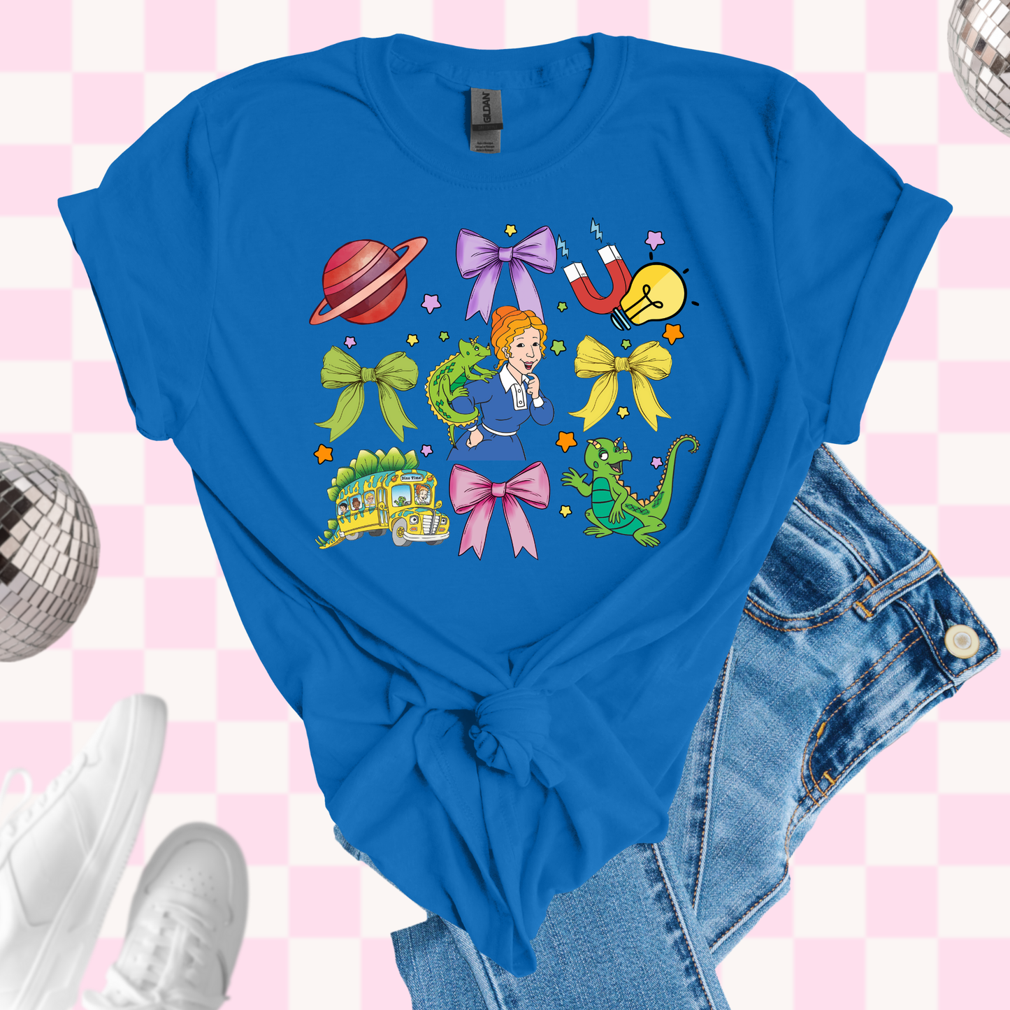 Magic bus coquette shirt