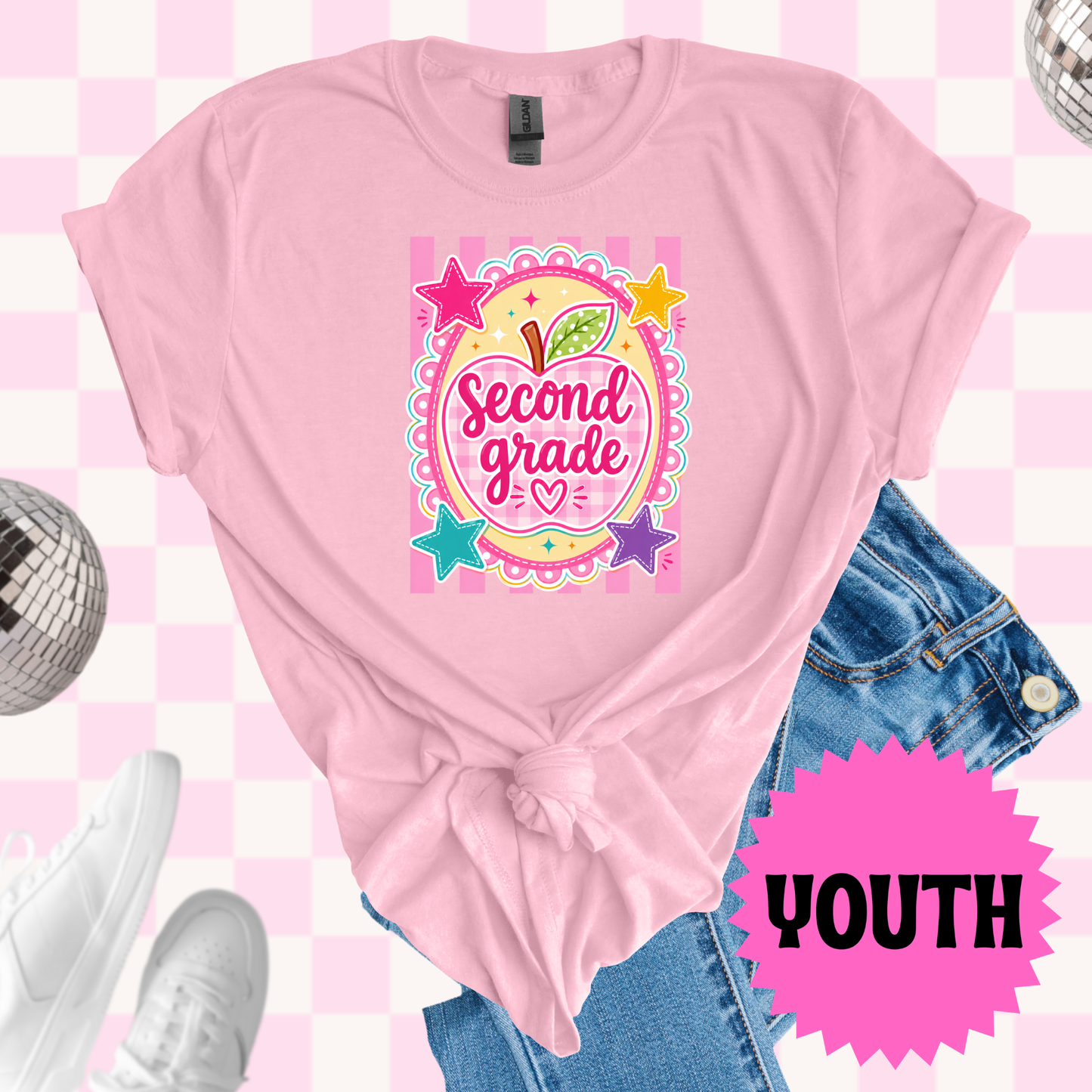 Custom grade apple tshirt