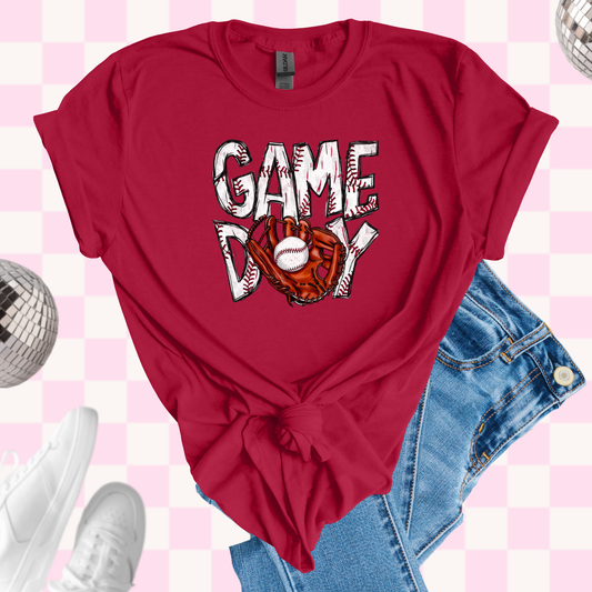 Baseball game day tshirt