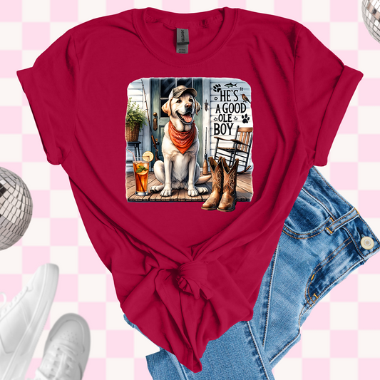 Good ole boy tshirt