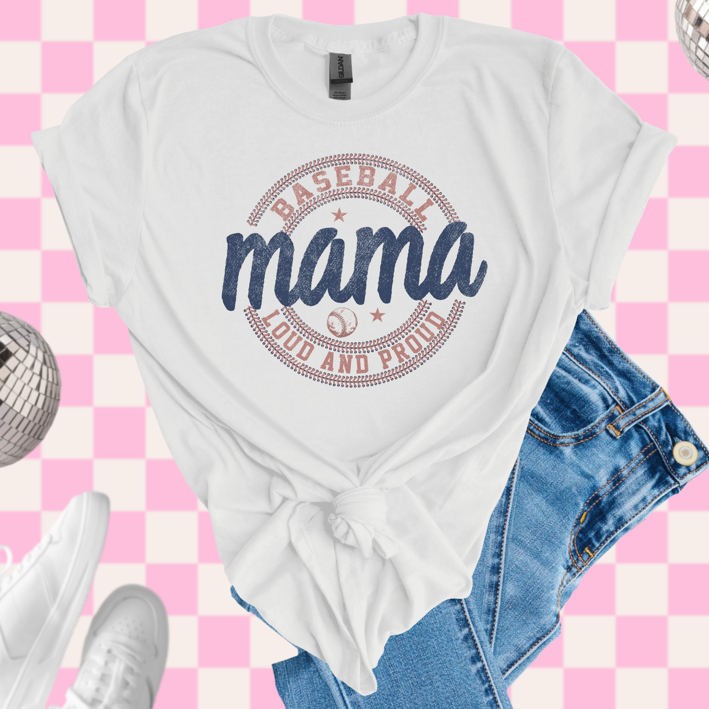 Baseball mama shirt